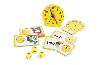 Jeux classiques LEARNING RESOURCES Learning resources time activity set, 41 pieces