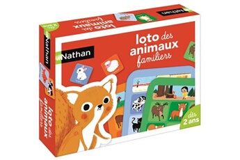 Autres jeux d'éveil Nathan Jeu découverte nathan loto des animaux
