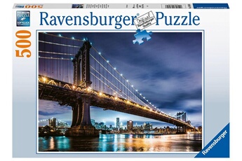 Puzzle Ravensburger Puzzle 500 pièces ravensburger new york ville qui ne dort jamais