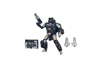 Figurine pour enfant Hasbro Transformers beast wars : wfc deluxe - figurine covert agent ravage & decepticon forever ravage