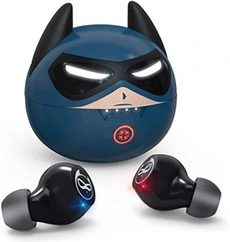 Ecouteurs Chronus Mini Écouteurs Sans Fil, Petits Écouteurs Bluetooth HiFi Stéréo Microphone 36H Playtime Music(Bleu)-