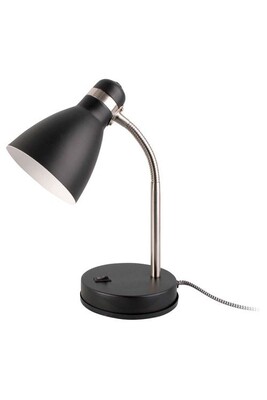 Lampe à poser Leitmotiv - Lampe de bureau en métal New study noir
