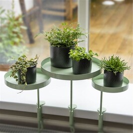 Support pot mural gris l de Esschert design - deco maison et jardin Support pot mural gris l de Esschert design - deco maison et jardin