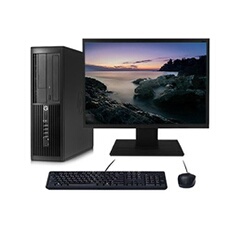 PC Pro 4300 SFF i3-3220 3.30GHz 16Go/1To Wifi W10 + Ecran 24