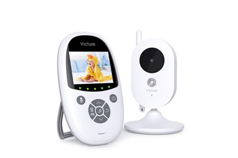 Babyphone Victure Babyphone caméra victure bm24 2.4 ghz communication bidirectionnelle vision nocturne