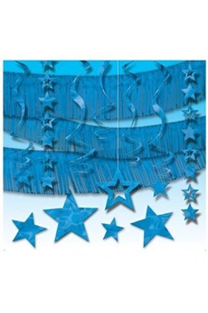 Article et décoration de fête Amscan Amscan international ltd kit géant de décoration de chambre bleu