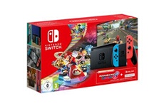 Pack Console Nintendo Switch + Paire De Joy-Con Rouge Et Bleu Neon V2 + Mario Kart 8 Deluxe + Abonnement Nintendo Switch Online