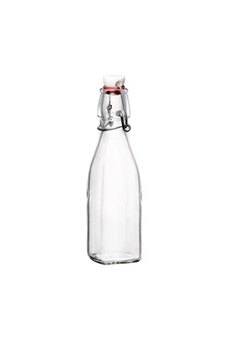 carafes bormioli bouteille limonade swing 0,25 l transparente (lot de 6) - rocco - transparent - verre