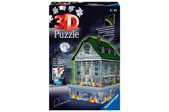 Puzzle Ravensburger Puzzle 3d ravensburger maison hantée d halloween