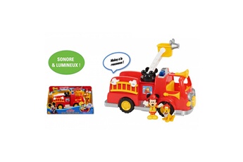 Camion de pompier Gp Toys Mickey camion de pompier avec fonctions sonores et lumineuses