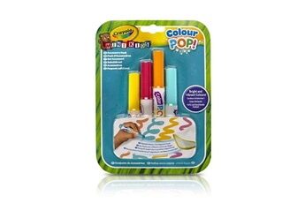 Autres jeux créatifs Crayola Recharge de 4 feutres crayola color pop