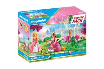 Playmobil PLAYMOBIL 70819 starter pack princesses et jardin fleuri