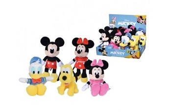 Peluche Mickey & Friends Personnage en peluche disney mickey mouse refresh core 20 cm modèle aléatoire