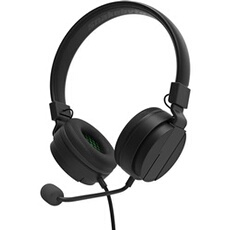 Micro Casque gaming - 40mm écouteurs ultra confortables rembourrés - câble 1.2m - Noir