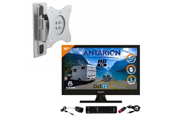 Antarion TV LED Pack antarion tv led 19" 48cm téléviseur hd 12v + support