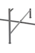 Pegane Table d'appoint ronde en fer coloris gris - Diametre 65 x Hauteur 39 cm -- photo 3