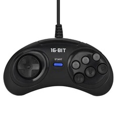 Manette GENERIQUE Contrôleur de Jeu Filaire pour Sega 16bit