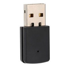 Clé Bluetooth 5.0 USB Dongle - Pour PC Windows, Compatible PS5/PS4, Casques, Enceintes - Portée 20 M
