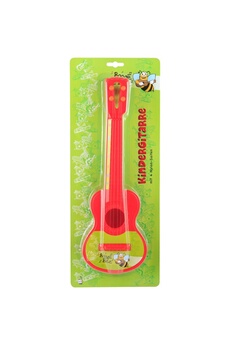 Jeux ludo éducatifs Vedes Vedes 68401097 - boogie bee guitare pour enfants en plastique, rouge, 40cm