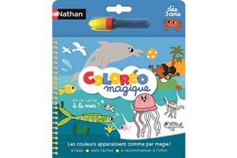 Autres jeux créatifs Nathan Jeu créatif nathan coloréo mer