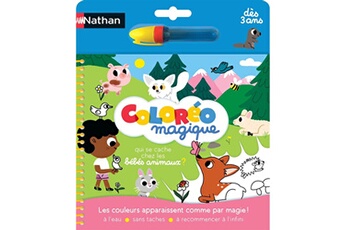 Autres jeux créatifs Nathan Jeu créatif nathan coloréo bébés animaux