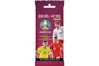 Carte à collectionner Panini Pack de 26 pochettes panini foot trading cards euro 2020