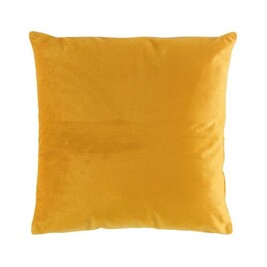Douceur D'Intérieur Coussin Déhoussable 40x40 Cm Solea Or - Polycoton Imprimé Métallisé