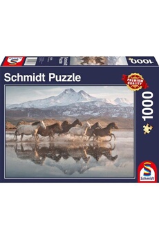 Puzzle Schmidt Spiele Puzzle chevaux en cappadoce, 1000 pcs