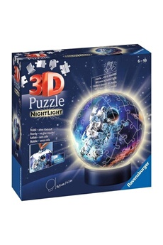 Puzzle Ravensburger Puzzle 3d ball 72 p illuminé - les astronautes