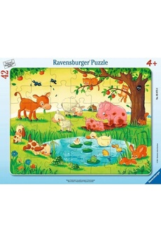 Puzzle Ravensburger Puzzle cadre 30-48 p - les petits animaux