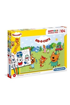 Puzzle Clementoni 25707 - supercolor 104 pieces - kid-e-cat