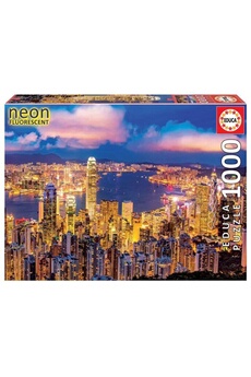 Puzzles Educa Puzzle - 1000 neon hong kong