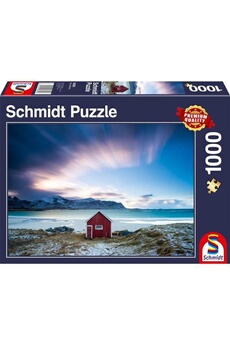 Puzzle Schmidt Spiele Puzzle cabane sur la côte atlantique, 1000 pcs