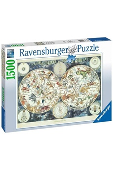 Ravensburger Puzzle 1500 pieces - mappemonde des animaux fantastiques ravensburger puzzle adultes 14 ans
