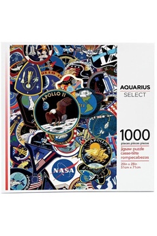 Puzzle Aquarius Puzzle 1000 pieces nasa mission patches - 62906