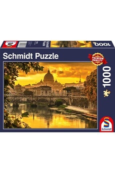 Puzzle Schmidt Spiele Puzzle lumiere dorée sur rome, 1000 pcs