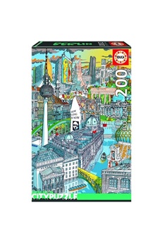 Puzzle Educa 18469 - 200 berlin city puzzle