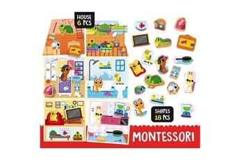 Autre jeux éducatifs et électroniques Lisciani Giochi Montessori pet house pour enfant