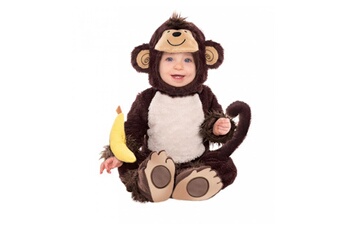Déguisement enfant Amscan Deguisement bebe singe vers l'age de 6 a 12 mois