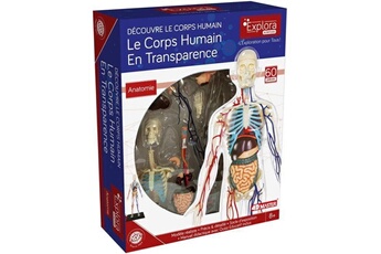Autre jeux éducatifs et électroniques Mgm Mgm - explora - anatomie squelette corps humain transparent - expérience anatomie