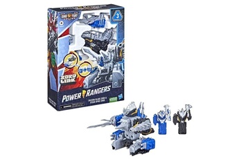 Figurine de collection Hasbro Power rangers - dino fury - tricera blade zord et stego spike zord - jouets avec systeme d'assemblage zord link - des 4 ans
