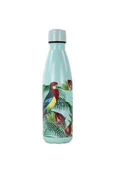 Gourde et poche à eau Yoko Design Bouteille isotherme de 500 ml motif perroquet