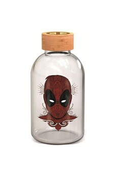 Gourde et poche à eau GENERIQUE Deadpool - bouteille (petite) en verre - réutilisable