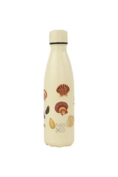 Gourde et poche à eau Yoko Design Bouteille isotherme de 500 ml motif coquillages