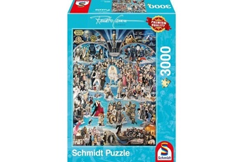 Puzzle Schmidt Spiele Puzzle hollywood xxl, 3000 pcs