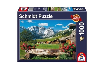 Puzzle Schmidt Spiele Puzzle paysage de montagne idyllique, 1000 pcs