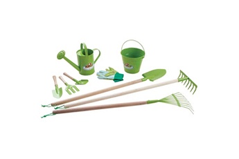 Autre jeux d'imitation Kids In The Garden Kit 9 outils de jardinage pour enfant vert
