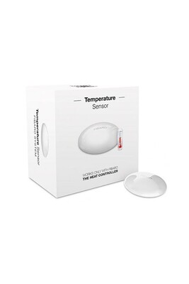 Thermostat et programmateur de température Fibaro Sonde de température - Bluetooth - Blanc