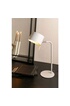 Leitmotiv - Lampe de bureau en métal Shell gris photo 2