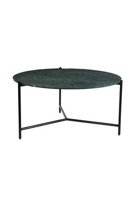 Chaise et Tabouret de bar Miliboo Table basse design ronde en marbre vert D90 cm BUMCELLO